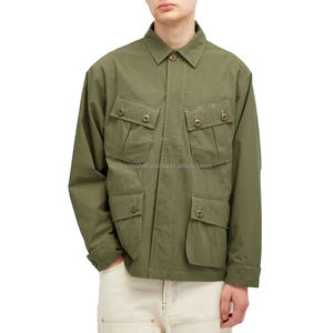 Vente en gros 2024 col rabattu veste en cuir hommes fermeture éclair motard cuir vol moto veste en cuir avec logo personnalisé - Product Image 1