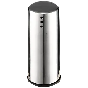 Ensemble salière et poivrière OEM en acier inoxydable pour la maison, la cuisine et la table à manger, distributeur d'épices argenté avec trous de versement réglables - Product Image 2