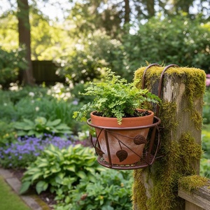 Macetero metálico de lujo para decoración del hogar, macetero metálico para regalo, macetero metálico de calidad de exportación, macetero metálico de alta calidad - Product Image 1