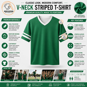 Ropa Griega para Mujer, Camiseta Blanca y Verde con Cuello Redondo, Talla Grande, Modelo GCA-216031, 100% Algodón Jersey, Transpirable y de Secado Rápido - Product Image 5
