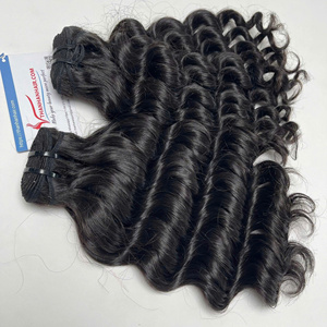 Venta caliente Cabello sin procesar Cabello humano negro natural Trama Cabello vietnamita crudo, sin enredos, sin caída al por mayor - Product Image 3