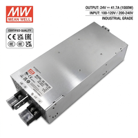 Alimentation électrique Mean Well DC 24V 1000W SE-1000-24 |   Distributeur agréé 100% original |   Expédition rapide 48H