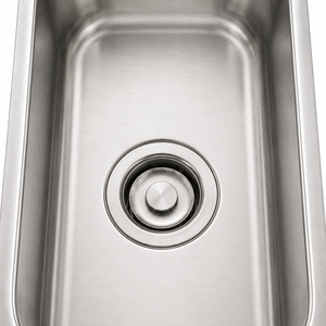 Modern Single Bowl Stainless Steel Kitchen Sink Undermount <b>Brushed</b> Satin Surface 5 Year Warranty - Product Image 4