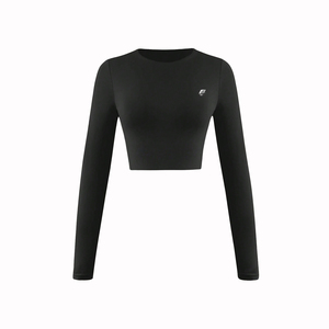 Nueva Camiseta Corta para Mujer, Personalizada, de Verano, Ajustada, para Gimnasio, Entrenamiento, Ropa Deportiva de Manga Larga - Product Image 2