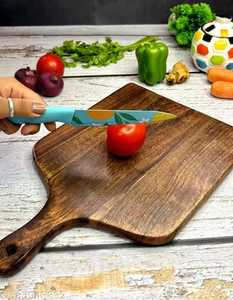 <b>Heavy</b>-<b>Duty</b> Eco-Friendly Food Grade Wooden Cutting Board Rectangle Shape 2.0cm Thick Dishwasher <b>Safe</b> for Cutting Meat Vegetables - Product Image 1