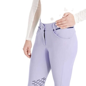 Alta calidad 2025 por encargo equitación Skinny Fit mujeres carreras de caballos servicio OEM precio de fábrica pantalones de lona sudor - Product Image 6