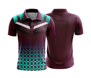 Custom Printed Polo Jersey for Sports Teams Manufacturer Durable Stitching for Men Women Youth Quick-Dry Dry-Fit Active Polo - Product Image 2