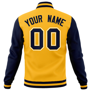 Blouson Bomber Homme Style Universitaire Coupe-Vent Hiver Col Montant Broderie Baseball Letterman Grande Taille OEM ODM Vente en Gros - Product Image 2