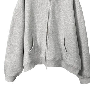 Sudadera con Capucha de Felpa Gruesa Ecológica para Hombre 2026, Moda Sostenible de Invierno, Ropa Casual, Color Sólido, Logotipo Personalizado - Product Image 4