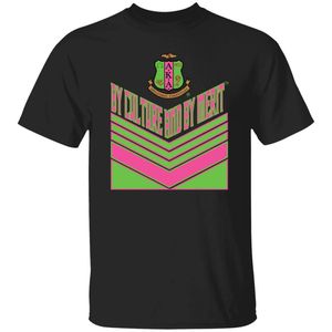Camiseta negra de manga corta con estampado de letras griegas y escudo, cuello redondo, informal, para mujer, ropa de moda urbana - Product Image 1