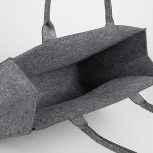 กระเป๋าใส่โน้ตบุ๊กทำจากผ้าขนสัตว์รักษ์โลก พร้อมโลโก้ปรับแต่งได้ ดีไซน์เรียบง่ายสำหรับธุรกิจ คุณภาพสูง เหมาะเป็นของขวัญแบรนด์ดัง - Product Image 5