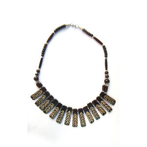 Collar de Resina con Cuentas de Estilo Étnico, Joyería de Diseño Artesanal para Mujer, al Mejor Precio al por Mayor - Product Image 1