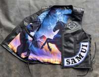 Chaleco de Cuero Personalizado de Jax Teller, Hijos del Anarquía