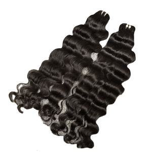 Vente en gros de haute qualité 100% extensions de cheveux crus vierges vietnamiens couleur claire de vague naturelle pour cheveux longs grand stock - Product Image 1