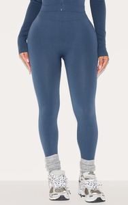 Leggings de Yoga de Cintura Alta con Efecto Levanta Glúteos, Fabricante ODM, Control de Abdomen, para Gimnasio y Fitness, para Mujer, Venta al Por Mayor Personalizada - Product Image 2