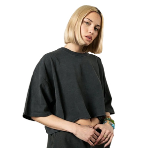 Camiseta Deportiva Personalizada al por Mayor, 100% Algodón, Transpirable, de Secado Rápido, Manga Corta, Corte Recto, Diseño Liso, Tallas Grandes - Product Image 5