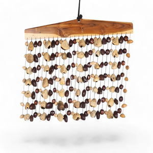 Campanas de Viento Decorativas para Jardín, Campanas de Viento Colgantes de Madera, Campanas de Viento Hechas a Mano para Decoración del Hogar - Product Image 1