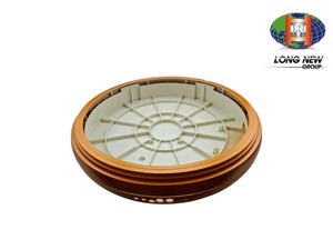กล่องพลาสติกทรงกลม LONGNEW สำหรับอุปกรณ์อิเล็กทรอนิกส์ OEM ODM โครงสร้างวงกลมหลายชั้น ผลิตด้วยวิธีฉีดขึ้นรูปความแม่นยำสูง - Product Image 3