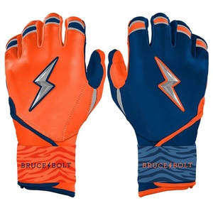 Wholesale Professional Baseball Batting Gloves Adult Men's PU <b>Leather</b> Breathable Durable Wrist Support Lightweight Customized - Product Image 2