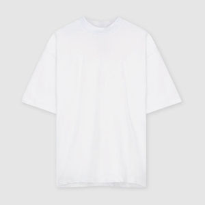 T-shirts pour hommes personnalisés, coupe oversize, épaules tombantes, impression en relief, tissu épais - Product Image 6