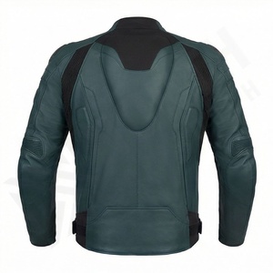 Veste de moto en cuir véritable pour homme de qualité supérieure, nouvelle arrivée, vestes de moto d'hiver, protections amovibles, personnalisables - Product Image 2