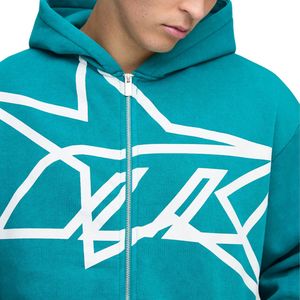 OEM Custom High Quality Adult Tracksuit Men Women Sweat Suit 2 Piece Set Sun Faded Screen Print Logo Streetwear OEM ODM - Product Image 6