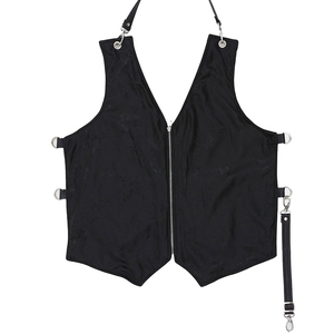 Premium Quality Barber Vest, Stylist Vest with Leather Pockets, Perfect Fashionable Salon Gift for Hairdresser Barber Hairdresse - Product Image 2