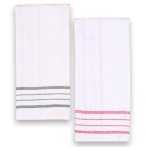 Paño de Cocina de Algodón 100% Certificado GOTS, Diseño a Rayas y Cuadros, Suave, Cómodo, de Secado Rápido, Ecológico, Multiusos - Product Image 3