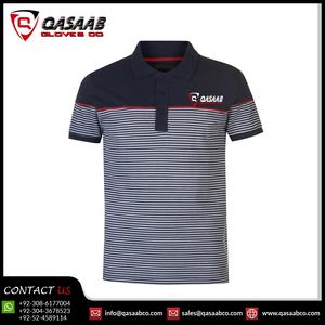 Chemises polo en microfibre respirante de haute qualité en gros 2026 - Coton polyester - Col rond - Fitness - Du Pakistan - Product Image 4