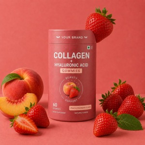 Gomitas de Colágeno Plus Ácido Hialurónico de Marca Privada OEM para Hidratación de la Piel y Apoyo a la Belleza - Product Image 2