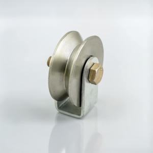 Roulette de porte coulissante moderne en acier inoxydable pour garage, villa, appartement – Quincaillerie durable à roulement fluide - Product Image 1