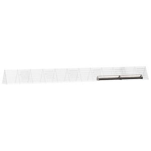 Jaula para Pollos de Acero Galvanizado 255.91 X 21.65 X 21.65 Pulgadas, Jaula para Animales Plateada 255.91 X 21.65 X 21.65 Pulgadas - Product Image 3