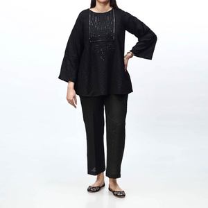 2PC เสื้อเบลเซอร์ผ้า chikankari ปัก PS4076สำหรับผู้หญิง - Product Image 3