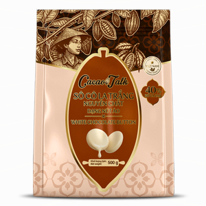 Chocolat Blanc Pur Véritable HALAL 40% Cacao 1KG pour Boulangerie, Confiserie et Production Alimentaire - Fournisseur, Marquage Personnalisé, Commerce International - Product Image 1