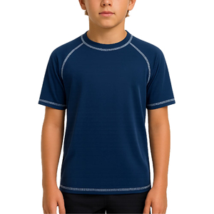 Kids Pool Beach Shirts for <b>Boys</b> Stretch Comfortable Swimwear Apparel <b>Boys</b> Quick Dry Water Sports T Shirt Soft Lightweight Shirts - Product Image 3