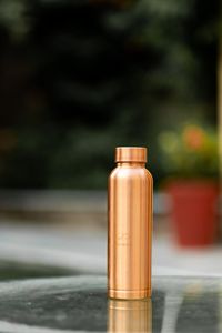 <b>Copper</b> <b>bottle</b> crafted for elegant hydration rituals enhancing simple water <b>drinking</b> into a premium experience - Product Image 3