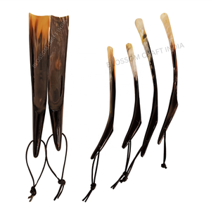 Best Quality Ram Horn <b>Shoehorn</b> Handcrafted Polished Antler Horn Boot Lifter <b>Shoehorn</b> for Fashionable Guys at Natural colour - Product Image 4