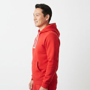 เสื้อฮู้ดดี้ผู้ชายแบบหนา 330 กรัม ผ้าฟลีซเนื้อหนัก ทรงโอเวอร์ไซส์ สำหรับฤดูหนาว  แบบเรียบ  ย้อมสีพื้น  รับสกรีนโลโก้ตามสั่ง - Product Image 6