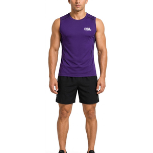 Chemise de compression sans manches pour homme, tissu extensible à séchage rapide, idéale pour un style de vie actif et un confort tout au long de la journée - Product Image 1