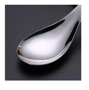 Elegant Design Stainless Steel Soup <b>Spoon</b> For Top Decor Dining <b>Table</b> Royal Home Rice Soup <b>Spoon</b> Used - Product Image 5