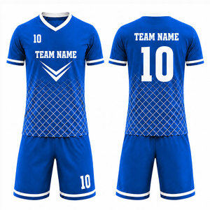 Uniforme de Fútbol Personalizable de Alta Calidad para Hombre y Mujer, Camiseta Corta con Nombre Personalizado, 100% Poliéster, Sublimación Digital, Anti-UV, Ecológico - Product Image 3