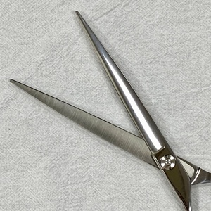 Ciseaux de toilettage pour animaux de compagnie droits pour gauchers en acier inoxydable de 7 pouces Outils de toilettage professionnels - Product Image 4