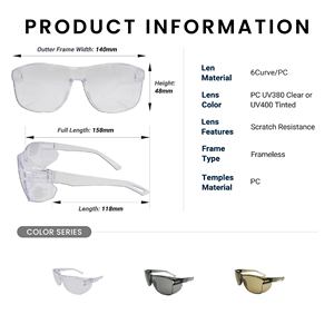 SA1390 gafas de seguridad antiniebla lente de PC - Product Image 2
