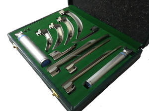 Set de Laringoscopio de Fibra Óptica Macintosh y Miller con 4 Hojas Curvas y 5 Hojas Rectas, Certificación CE ISO, OEM ODM, Kit de Vías Respiratorias - Product Image 3