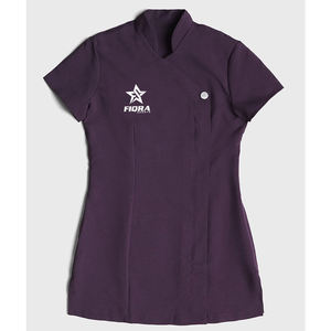 Beautician <b>Tunic</b> Customized Women's Salon Uniform Comfortable Polyester Cotton Spandex <b>Tunic</b> <b>for</b> SPA <b>Beauty</b> Doctor Nurse Office - Product Image 2