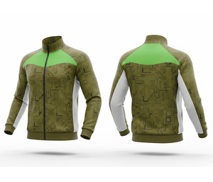 Custom Printed Full Zip Sports Training Jacket Running and Fitness Wear Warm Breathable Quick Dry | Sizes Men Women Youth - Product Image 6