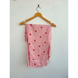 Ensemble de pyjama bohème à imprimé floral 100% coton, manches longues, col en V, boutons, coupe régulière, taille naturelle, lavable, pour tous les jours, décontracté - Product Image 3