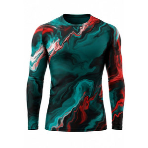 Custom <b>Men's</b> <b>Compression</b> <b>Shirts</b> Custom Long Sleeve Quick Dry <b>Men</b> Gym <b>Shirt</b> <b>Compression</b> <b>Shirts</b> - Product Image 2