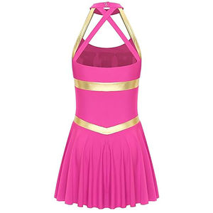 Uniforme de porristas de alta calidad, de secado rápido, ligero, de color sólido, hecho en Pakistán, en venta. - Product Image 6