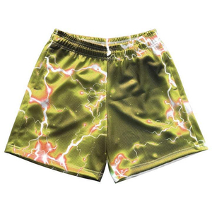 New Summer Casual Men's <b>Basketball</b> Mesh Shorts Active Wear All Print <b>5</b> Inch Inseam Double Layer Casual Streetwear - Product Image 6